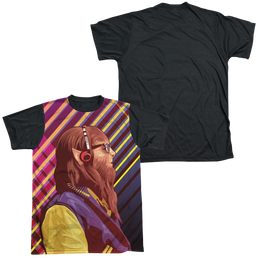 Teen Wolf Wolf Rays Men's Black Back T-Shirt Men's Black Back T-Shirt Teen Wolf   