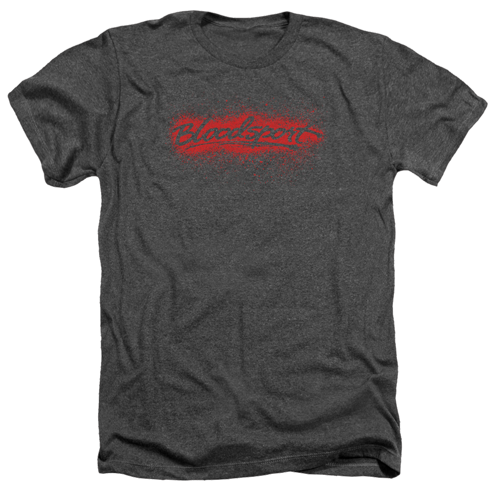 Bloodsport Blood Splatter - Men's Heather T-Shirt Men's Heather T-Shirt Bloodsport   