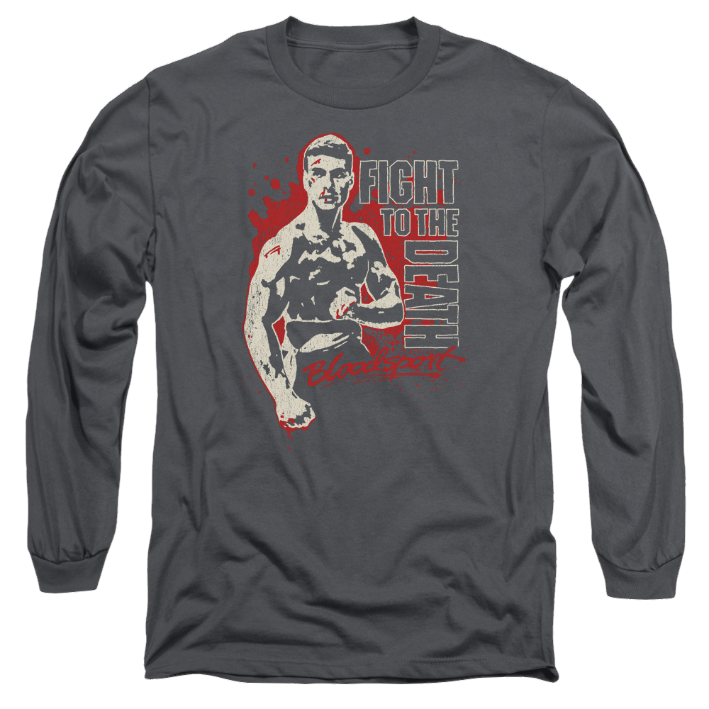 Bloodsport To The Death - Men's Long Sleeve T-Shirt Men's Long Sleeve T-Shirt Bloodsport   