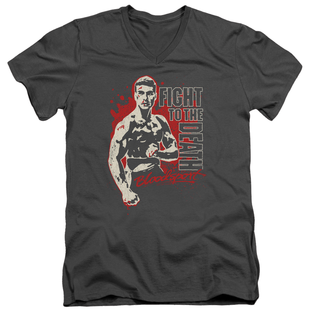 Bloodsport To The Death - Men's V-Neck T-Shirt Men's V-Neck T-Shirt Bloodsport   