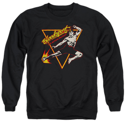 Bloodsport Action Packed - Men's Crewneck Sweatshirt Men's Crewneck Sweatshirt Bloodsport   