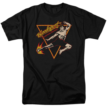 Bloodsport Action Packed - Men's Regular Fit T-Shirt Men's Regular Fit T-Shirt Bloodsport   