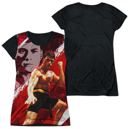 Bloodsport Fight Of Your Life - Juniors Black Back T-Shirt Juniors Black Back T-Shirt Bloodsport   