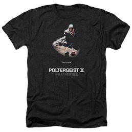 Poltergeist II Poster Men's Heather T-Shirt Men's Heather T-Shirt POLTERGEIST   