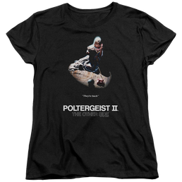 Poltergeist II Poster Women's T-Shirt Women's T-Shirt POLTERGEIST   