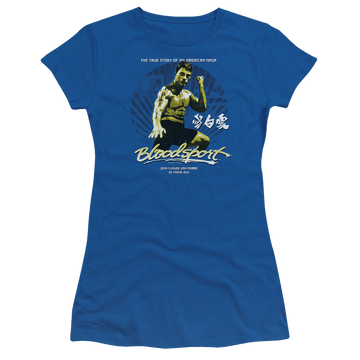 Royal juniors t-shirt with Bloodsport American Ninja graphic