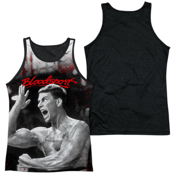 Bloodsport Intense men's black back tank