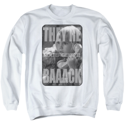 Poltergeist II Logo Men's Crewneck Sweatshirt Men's Crewneck Sweatshirt POLTERGEIST   