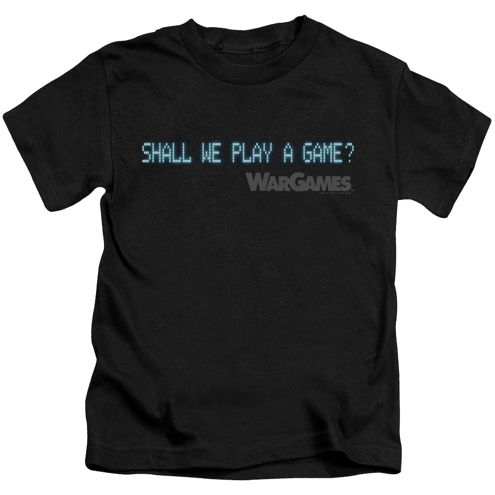 Wargames Shall We Kid's T-Shirt (Ages 4-7) Kid's T-Shirt (Ages 4-7) Wargames   