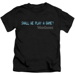 Wargames Shall We Kid's T-Shirt (Ages 4-7) Kid's T-Shirt (Ages 4-7) Wargames   