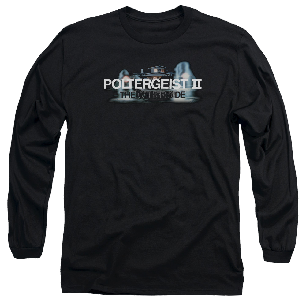 Poltergeist II Logo Men's Long Sleeve T-Shirt Men's Long Sleeve T-Shirt POLTERGEIST   