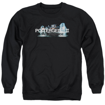Poltergeist II Logo Men's Crewneck Sweatshirt Men's Crewneck Sweatshirt POLTERGEIST   