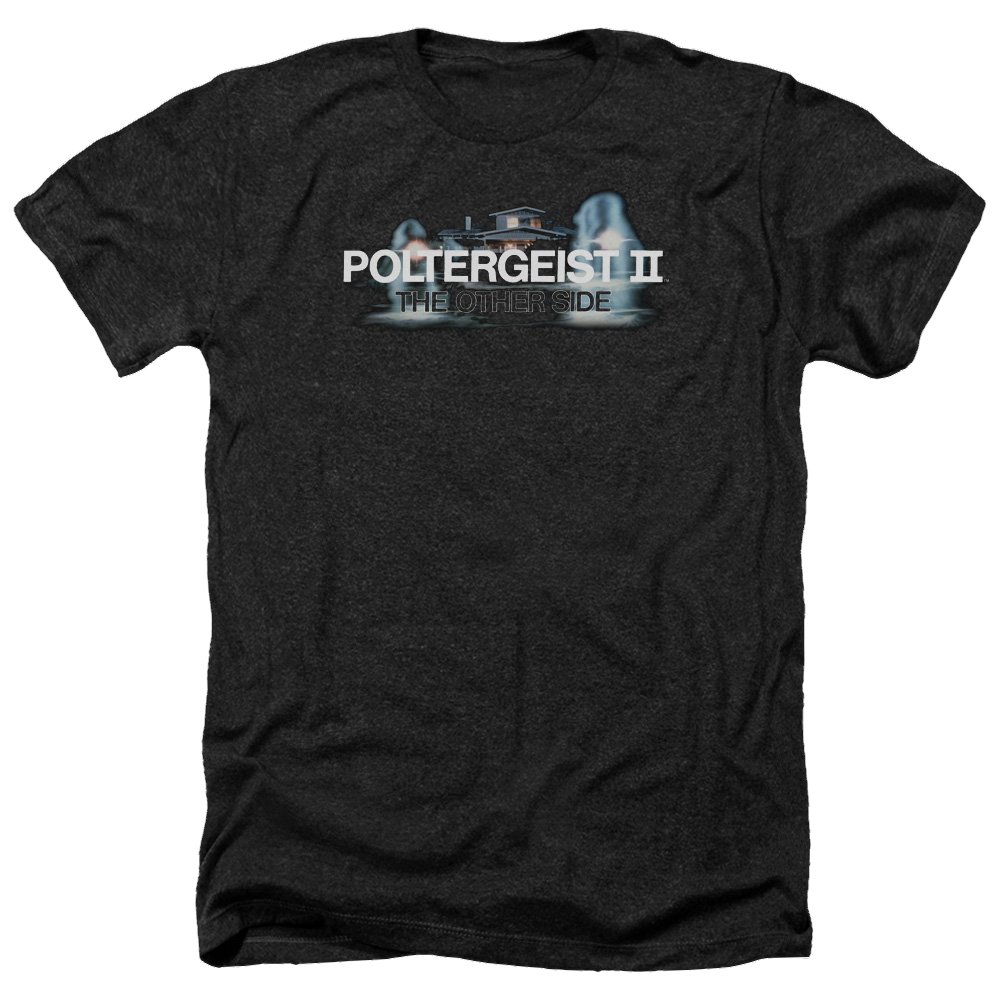 Poltergeist II Logo Men's Heather T-Shirt Men's Heather T-Shirt POLTERGEIST   
