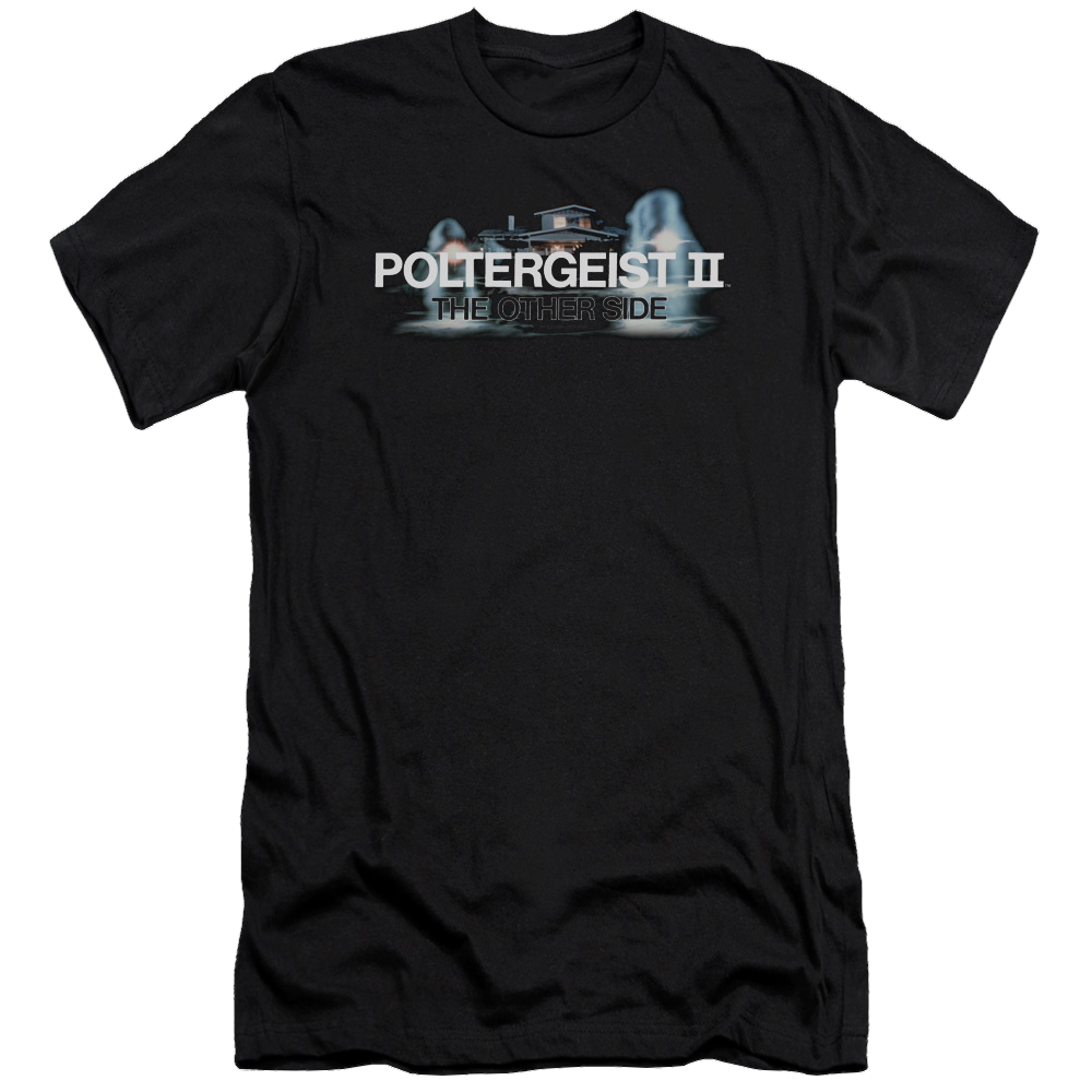 Poltergeist II Logo - Men's Premium Slim Fit T-Shirt Men's Premium Slim Fit T-Shirt POLTERGEIST   