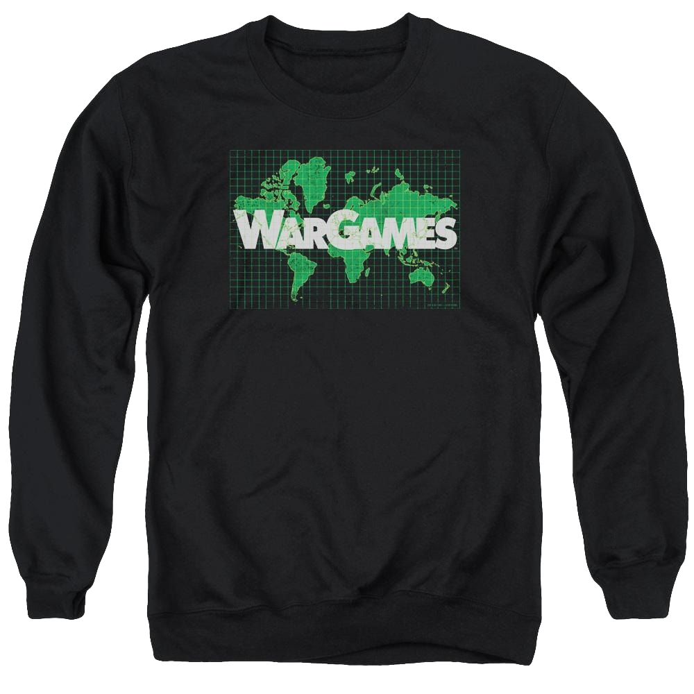Wargames Game Board Men's Crewneck Sweatshirt Men's Crewneck Sweatshirt Wargames   
