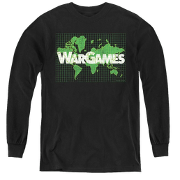 Wargames Game Board - Youth Long Sleeve T-Shirt Youth Long Sleeve T-Shirt Wargames   
