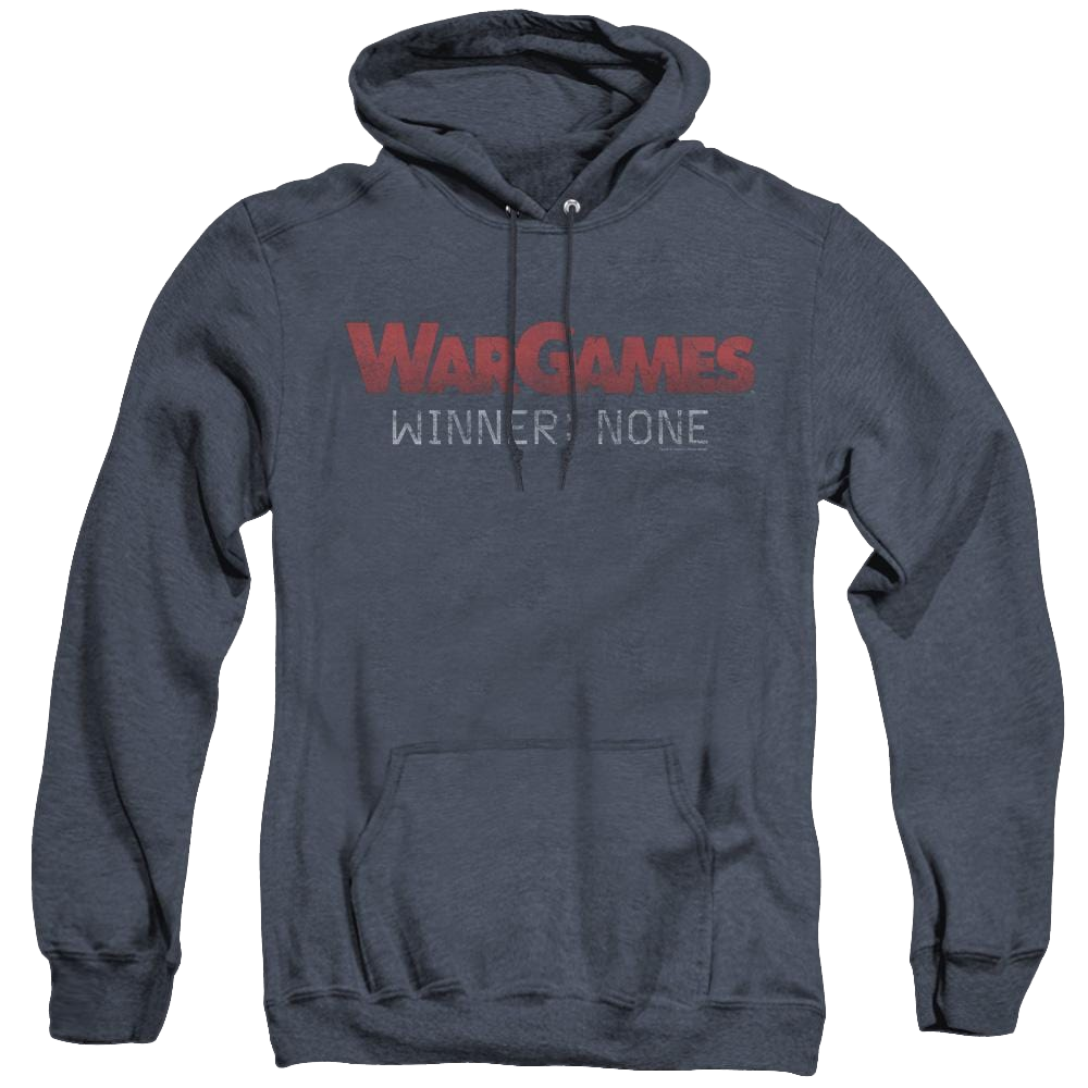 Wargames No Winners - Heather Pullover Hoodie Heather Pullover Hoodie Wargames   