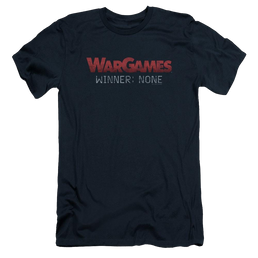 Wargames No Winners Men's Slim Fit T-Shirt Men's Slim Fit T-Shirt Wargames   