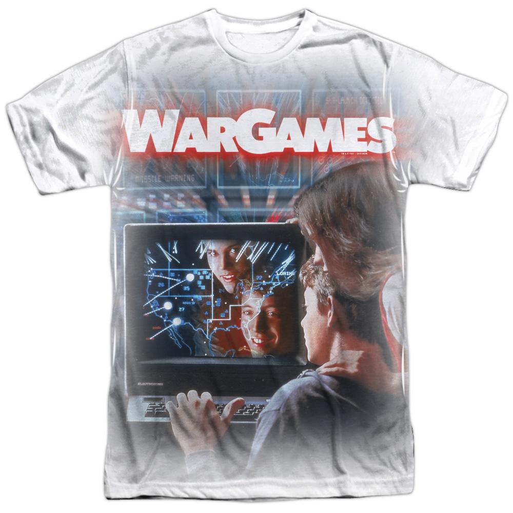 Wargames Poster Adult All Over Print 100% Poly T-Shirt Men's All-Over Print T-Shirt Wargames Adult All Over Print 100% Poly T-Shirt S Multi