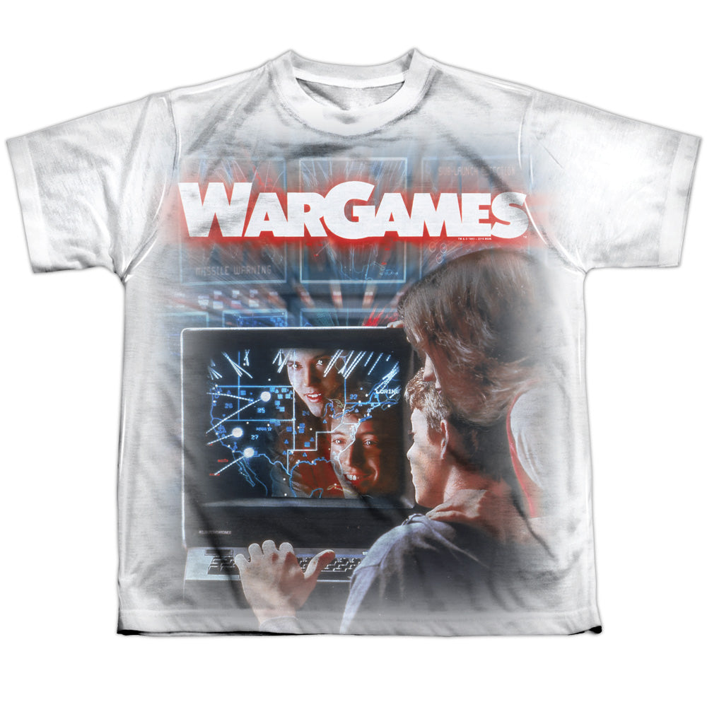 Wargames Poster - Youth All-Over Print T-Shirt Youth All-Over Print T-Shirt (Ages 8-12) Wargames   