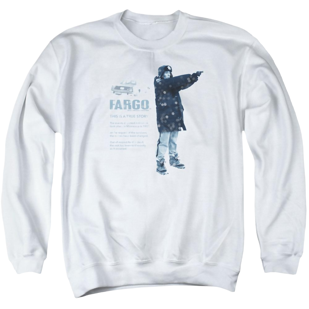 Fargo This Is A True Story - Men's Crewneck Sweatshirt Men's Crewneck Sweatshirt Fargo   