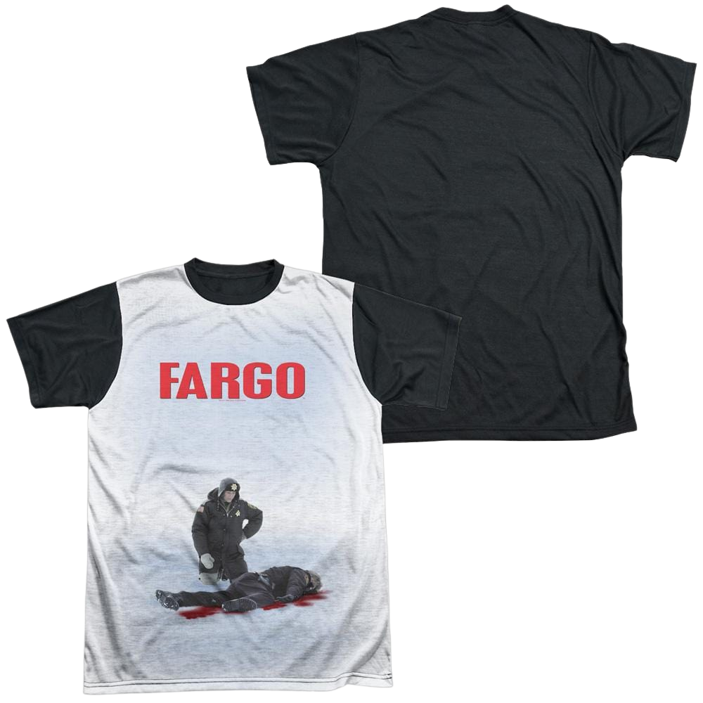 Fargo Poster - Men's Black Back T-Shirt Men's Black Back T-Shirt Fargo   