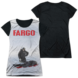 Fargo Poster - Juniors Black Back T-Shirt Juniors Black Back T-Shirt Fargo   