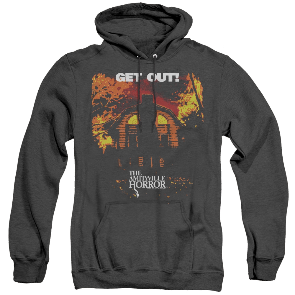 Amityville Horror, The Get Out - Heather Pullover Hoodie Heather Pullover Hoodie Amityville Horror   