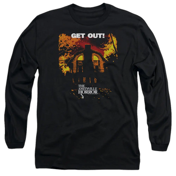 Amityville Horror Get Out - Men's Long Sleeve T-Shirt Amityville Horror