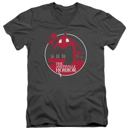 Amityville Horror Red House - Men's V-Neck T-Shirt Men's V-Neck T-Shirt Amityville Horror   