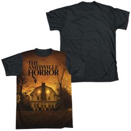 Amityville Horror House - Men's Black Back T-Shirt Men's Black Back T-Shirt Amityville Horror   