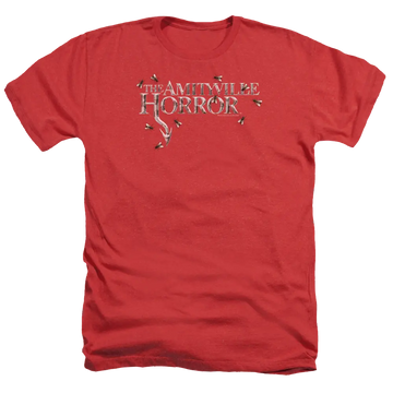 Amityville Horror Flies - Men's Heather T-Shirt Amityville Horror