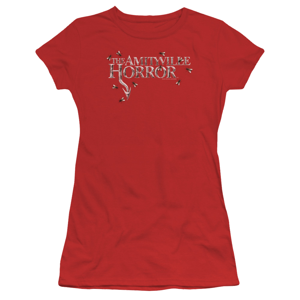 Amityville Horror Flies - Juniors T-Shirt Juniors T-Shirt Amityville Horror   
