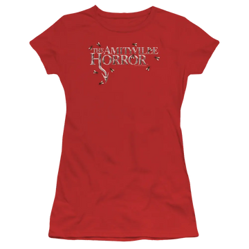 Amityville Horror Flies - Juniors T-Shirt Amityville Horror