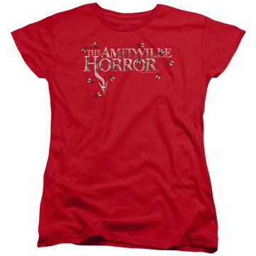 Amityville Horror Flies - Women's T-Shirt Amityville Horror