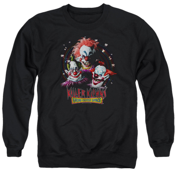 Killer Klowns From Outer Space Killer Klowns Men's Crewneck Sweatshirt Men's Crewneck Sweatshirt Killer Klowns From Outer Space   