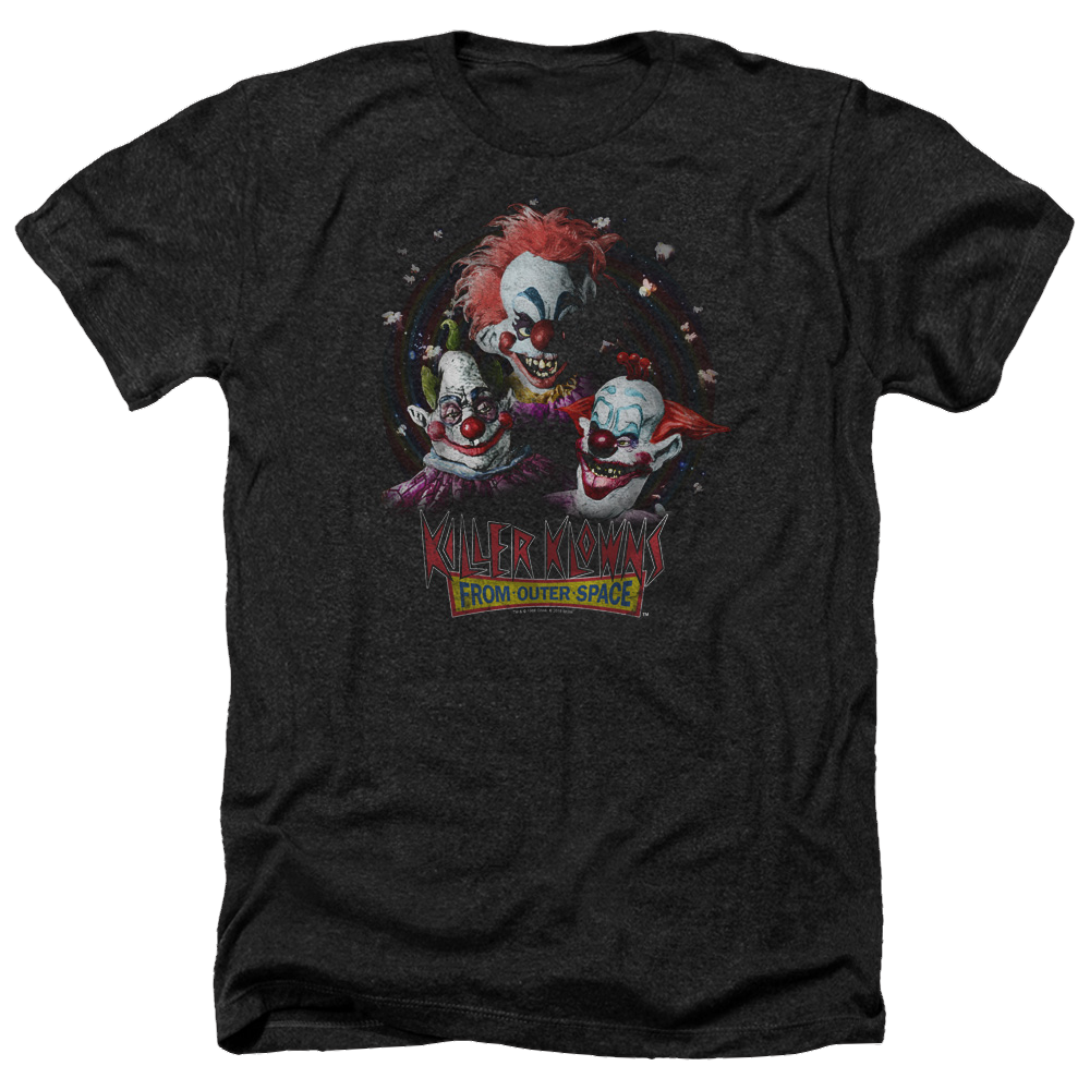Killer Klowns From Outer Space Killer Klowns Men's Heather T-Shirt Men's Heather T-Shirt Killer Klowns From Outer Space   
