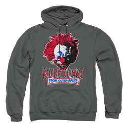 Killer Klowns From Outer Space Rough Clown Pullover Hoodie Pullover Hoodie Killer Klowns From Outer Space   