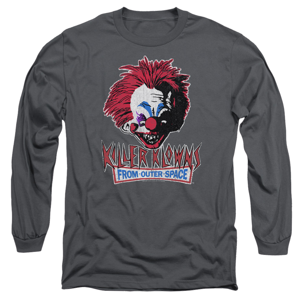 Killer Klowns From Outer Space Rough Clown Men's Long Sleeve T-Shirt Men's Long Sleeve T-Shirt Killer Klowns From Outer Space   