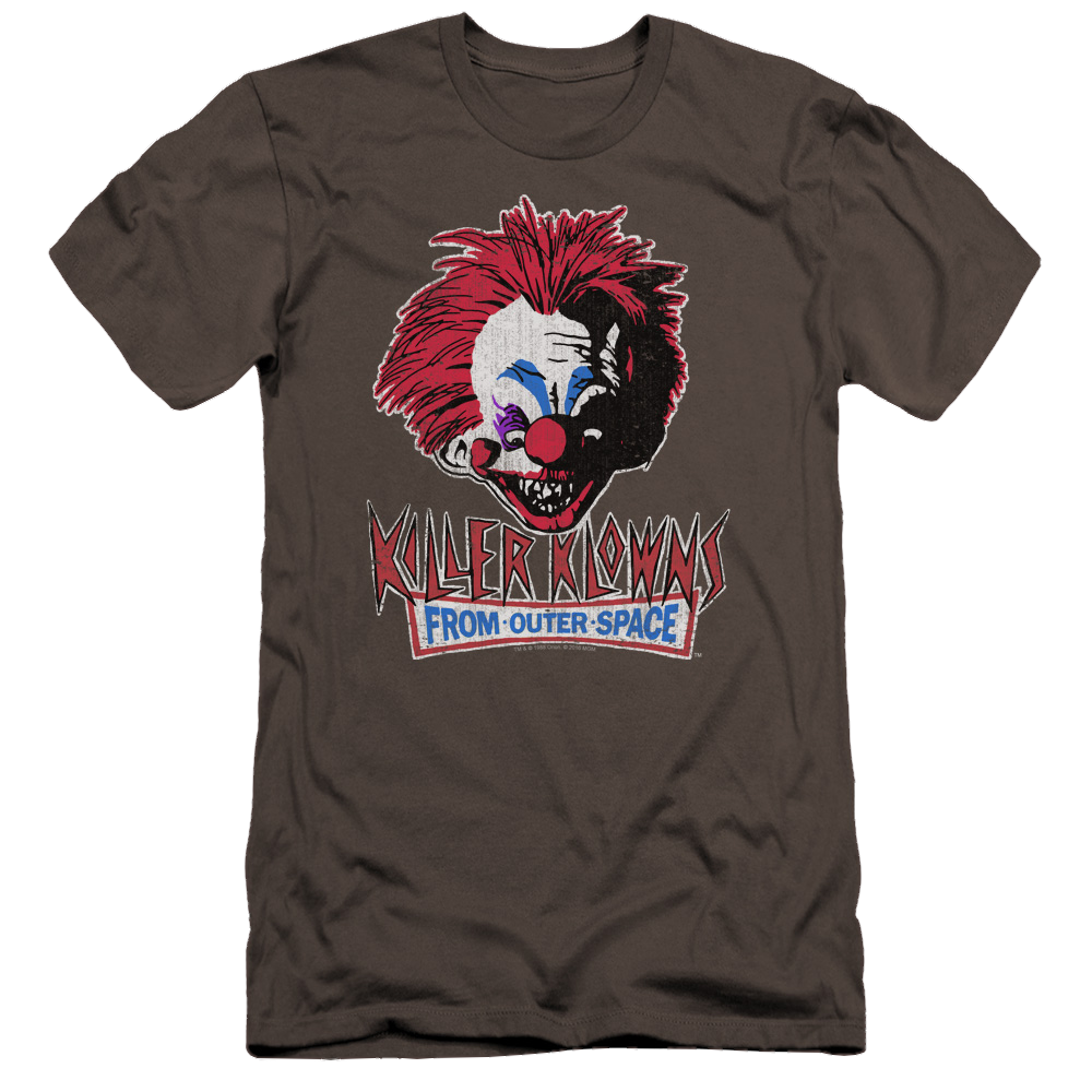 Killer Klowns From Outer Space Rough Clown Men's Premium Slim Fit T-Shirt Men's Premium Slim Fit T-Shirt Killer Klowns From Outer Space   
