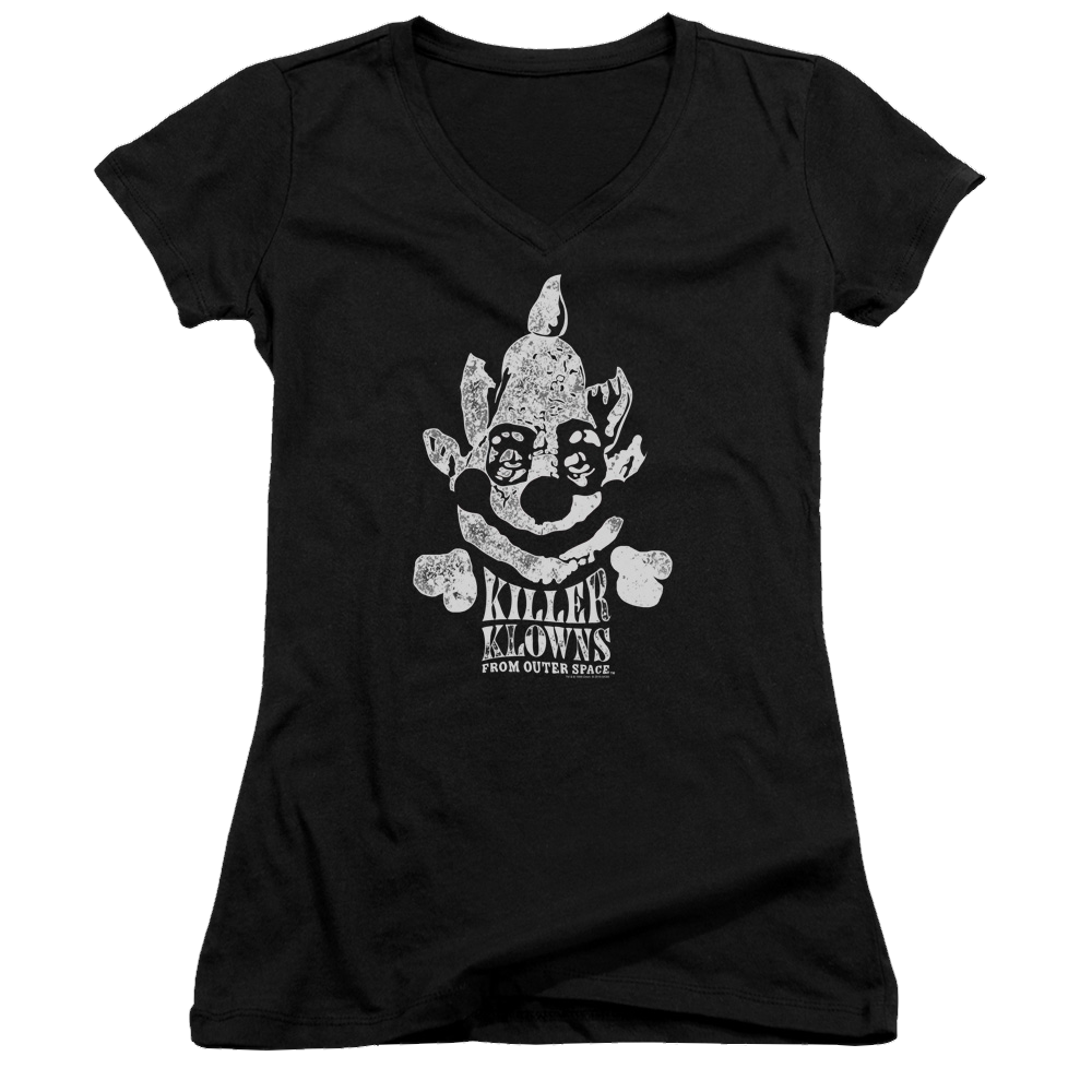 Killer Klowns From Outer Space Kreepy Juniors V-Neck T-Shirt Juniors V-Neck T-Shirt Killer Klowns From Outer Space   