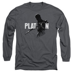 Platoon Shadow Of War Men's Long Sleeve T-Shirt Men's Long Sleeve T-Shirt Platoon   