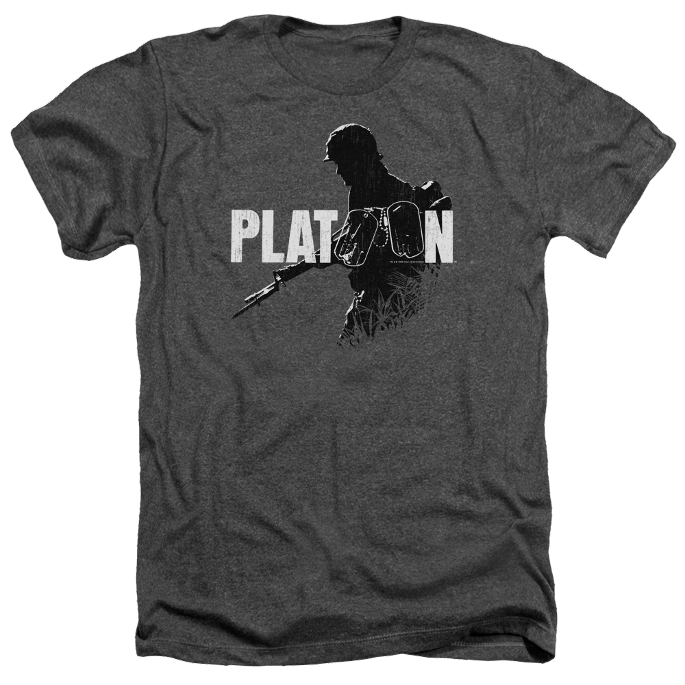 Platoon Shadow Of War Men's Heather T-Shirt Men's Heather T-Shirt Platoon   