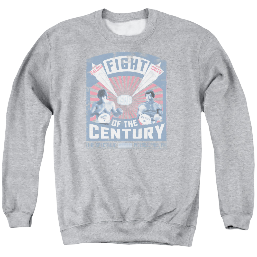 Rocky Balboa Creed Fight Poster - Men's Crewneck Sweatshirt Men's Crewneck Sweatshirt Rocky   