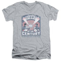Rocky Balboa Creed Fight Poster - Men's V-Neck T-Shirt Men's V-Neck T-Shirt Rocky   