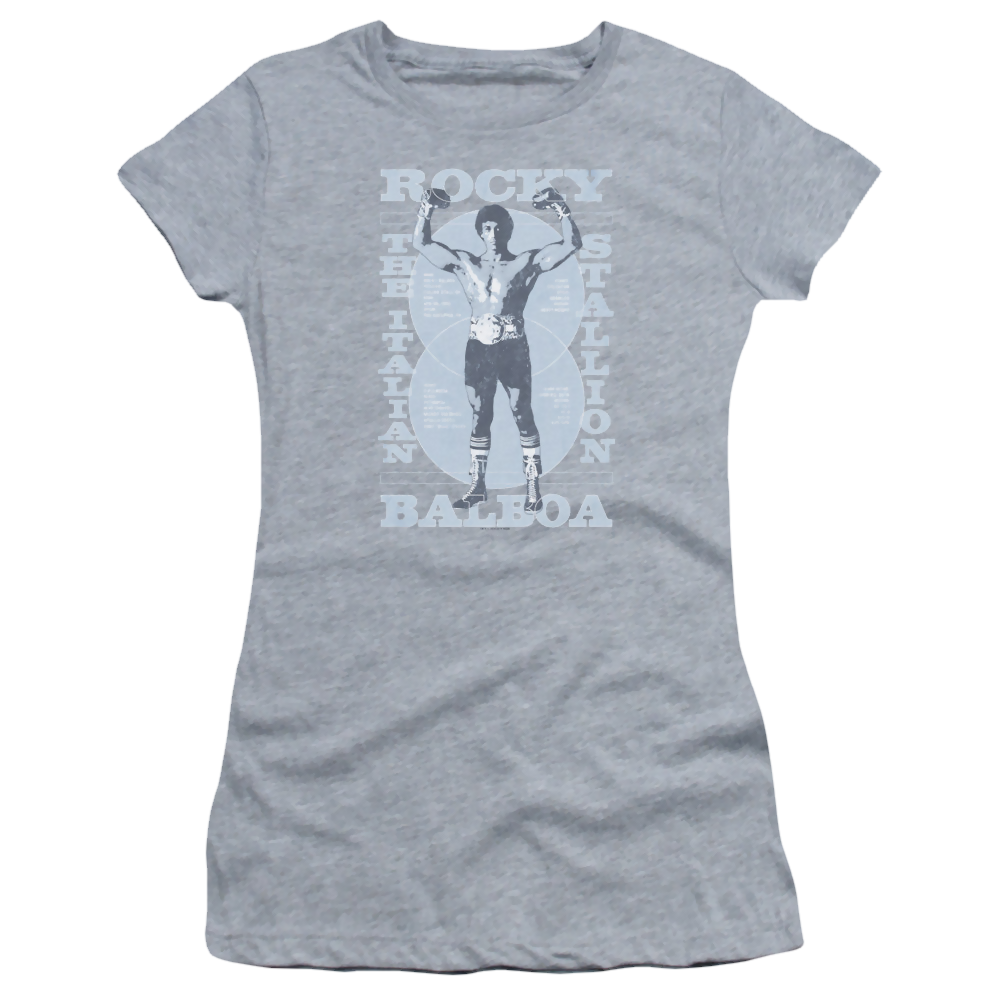 Rocky Gun Show - Juniors T-Shirt Juniors T-Shirt Rocky   
