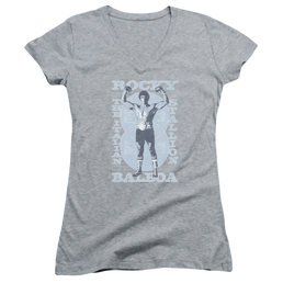Rocky Gun Show - Juniors V-Neck T-Shirt Juniors V-Neck T-Shirt Rocky   