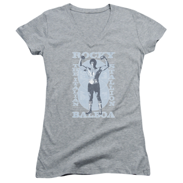 Rocky Gun Show - Juniors V-Neck T-Shirt Juniors V-Neck T-Shirt Rocky   