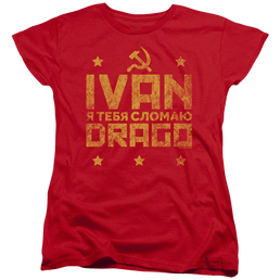 Rocky Drago Break - Women's T-Shirt Women's T-Shirt Rocky   
