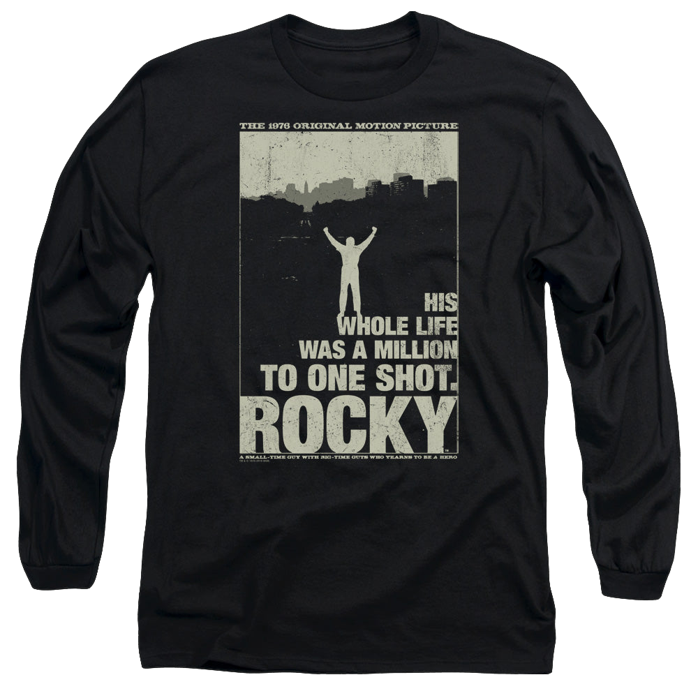 Rocky Silhouette - Men's Long Sleeve T-Shirt Men's Long Sleeve T-Shirt Rocky   